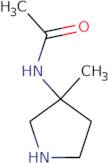 N-(3-Methylpyrrolidin-3-yl)acetamide