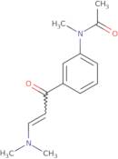 (E)-N-(3-(3-(dimethylamino)acryloyl)phenyl)-N-methylacetamide