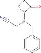 2-(Benzyl(2-oxocyclobutyl)amino)acetonitrile