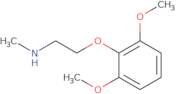 [2-(2,6-Dimethoxyphenoxy)ethyl](methyl)amine