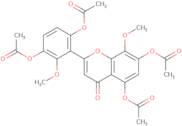 Viscidulin III tetraacetate