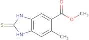 Methyl 6-methyl-2-sulfanylidene-2,3-dihydro-1H-1,3-benzodiazole-5-carboxylate