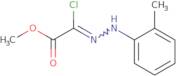 Chloro((2-methylphenyl)hydrazono)-acetic acid methyl ester