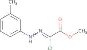 Methyl 2-chloro-2-[(3-methylphenyl)hydrazinylidene]acetate