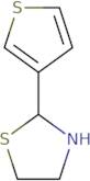 2-(Thiophen-3-yl)-1,3-thiazolidine