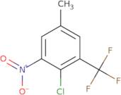 2-Chloro-5-methyl-3-(trifluoromethyl)nitrobenzene