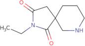 2-Ethyl-2,7-diazaspiro[4.5]decane-1,3-dione