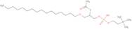 1-o-Hexadecyl-2-deoxy-2-thio-S-acetyl-sn-glyceryl-3-phosphorylcholine