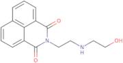 3-{2-[(2-Hydroxyethyl)amino]ethyl}-3-azatricyclo[7.3.1.0,5,13]trideca-1(13),5,7,9,11-pentaene-2,4-…