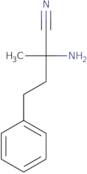 2-Amino-2-methyl-4-phenylbutanenitrile