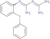 N-[2-(Phenylthio)phenyl]imidodicarbonimidic diamide