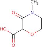 4-Methyl-3-oxomorpholine-2-carboxylic acid