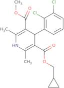 5-o-(Cyclopropylmethyl) 3-o-methyl 4-(2,3-dichlorophenyl)-2,6-dimethyl-1,4-dihydropyridine-3,5-dic…