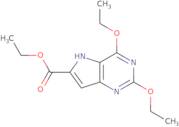 Ethyl 2,4-diethoxy-5H-pyrrolo[3,2-d]pyrimidine-6-carboxylate