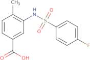 3-(4-Fluorobenzenesulfonamido)-4-methylbenzoic acid