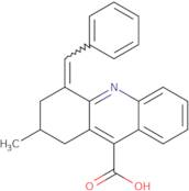 2-Methyl-4-(phenylmethylidene)-1,2,3,4-tetrahydroacridine-9-carboxylic acid