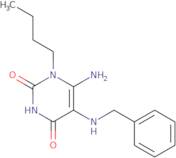 6-Amino-5-(benzylamino)-1-butyl-1,2,3,4-tetrahydropyrimidine-2,4-dione