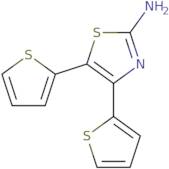 Bis(thiophen-2-yl)-1,3-thiazol-2-amine