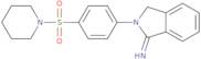 2-[4-(Piperidine-1-sulfonyl)phenyl]-2,3-dihydro-1H-isoindol-1-imine