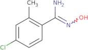 4-Chloro-N-hydroxy-2-methyl-benzamidine