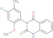 3-(4-Chloro-2-methoxy-5-methylphenyl)-2-sulfanyl-3,4-dihydroquinazolin-4-one