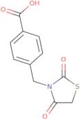 4-[(2,4-Dioxo-1,3-thiazolidin-3-yl)methyl]benzoic acid