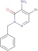 4-Amino-2-benzyl-5-bromopyridazin-3(2H)-one