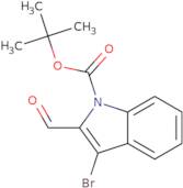 tert-Butyl 3-bromo-2-formyl-1H-indole-1-carboxylate