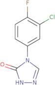 4-(3-Chloro-4-fluorophenyl)-1H-1,2,4-triazol-5(4H)-one