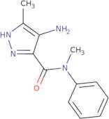 4-Amino-N,5-dimethyl-N-phenyl-1H-pyrazole-3-carboxamide