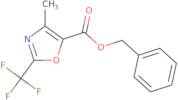 Benzyl 4-methyl-2-(trifluoromethyl)oxazole-5-carboxylate