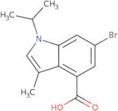 6-Bromo-1-isopropyl-3-methyl-1H-indole-4-carboxylic acid
