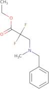 Ethyl 3-[benzyl(methyl)amino]-2,2-difluoropropanoate