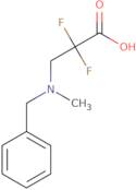 3-[Benzyl(methyl)amino]-2,2-difluoropropanoic acid