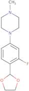 2-[2-Fluoro-4-(4-methylpiperazino)phenyl]-1,3-dioxolane