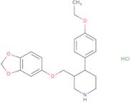 rac-Trans-4-defluoro-4-ethoxy paroxetine hydrochloride