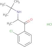 3-Deschloro-2-chloro bupropion-d9 hydrochloride