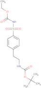 Ethyl 4-(2-N-Boc-2-aminoethyl)benzenesulfonamide carbamate