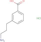 3-(3-Aminopropyl)benzoic acid hydrochloride