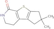 6,6-Dimethyl-2,3,4,5,6,7-hexahydro-1H-cyclopenta[4,5]thieno[2,3-c]pyridin-1-one