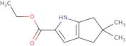 Ethyl 5,5-dimethyl-1,4,5,6-tetrahydrocyclopenta[b]pyrrole-2-carboxylate