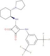 3-[[3,5-Bis(trifluoromethyl)phenyl]amino]-4-[[(1S,2S)-2-(1-pyrrolidinyl)cyclohexyl]amino]-3-cyclob…