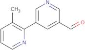 5-(3-Methylpyridin-2-yl)pyridine-3-carbaldehyde