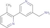 (3-Methyl-[2,3'-bipyridin]-5'-yl)methanamine