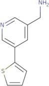 (5-(Thiophen-2-yl)pyridin-3-yl)methanamine
