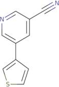5-(Thiophen-3-yl)pyridine-3-carbonitrile