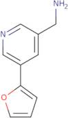 (5-(Furan-2-yl)pyridin-3-yl)methanamine