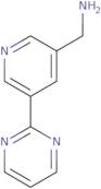 (5-(Pyrimidin-2-yl)pyridin-3-yl)methanamine