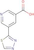 5-(1,3,4-Thiadiazol-2-yl)nicotinic acid