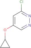 3-Chloro-5-cyclopropoxypyridazine